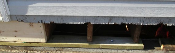 Sill plate and box joist replacement